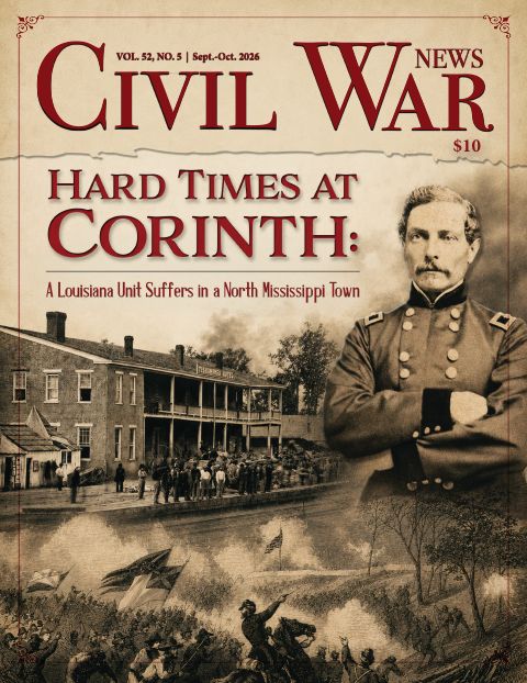 Civil War News September-October 2026 front cover — Vol. 52, No. 5