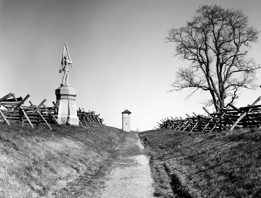 The Sunken Road, or Bloody Lane. (All photos Library of Congress)