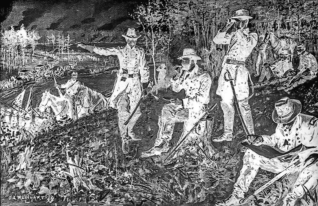 General Grant in the Wilderness.