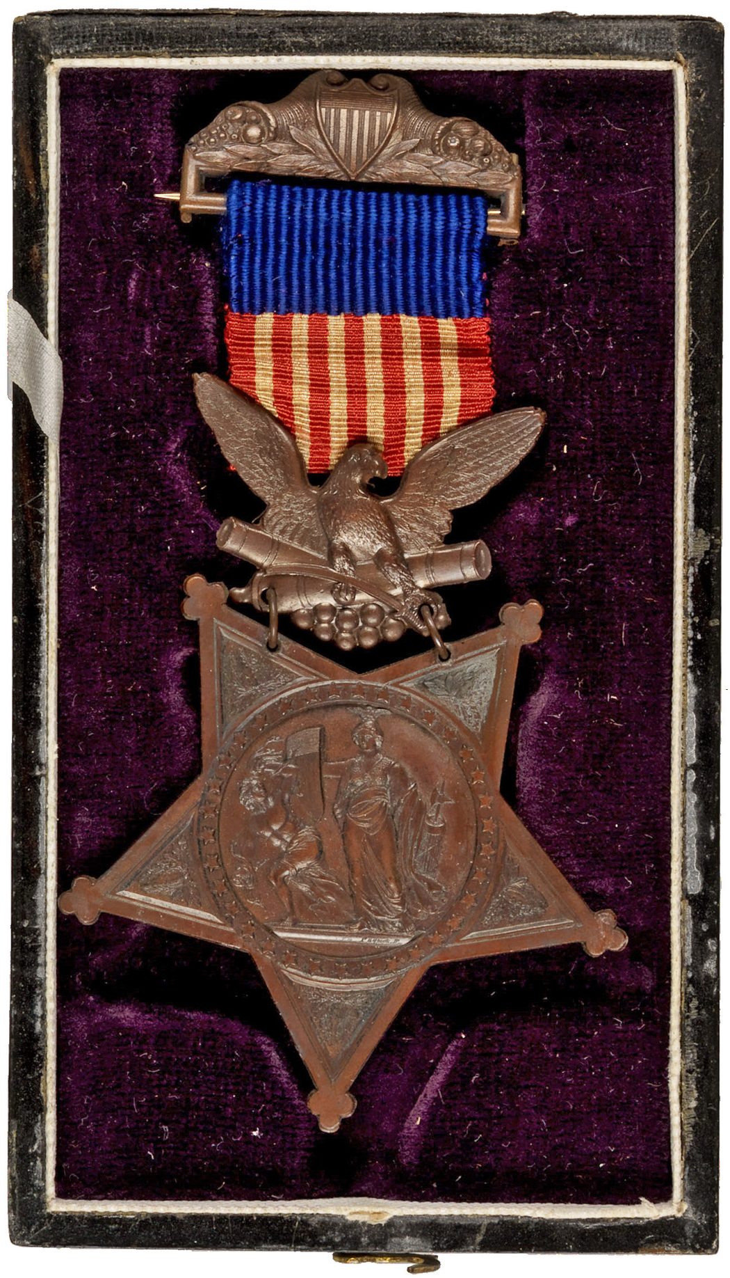 Civil War Medal of Honor. McCarren was awarded the Medal of Honor for action at Gettysburg, Penn., on July 3, 1863. His citation reads “Capture of flag.”
