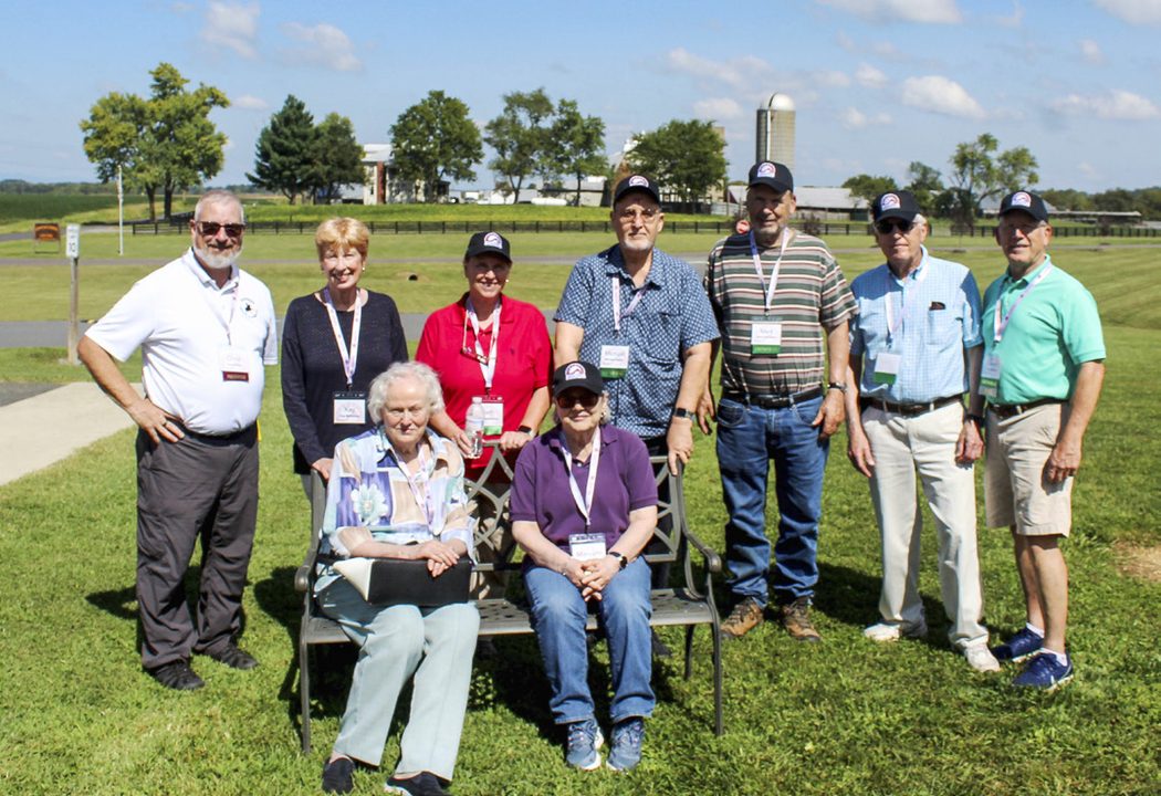 CVBT Generals pose at Brandy Station.